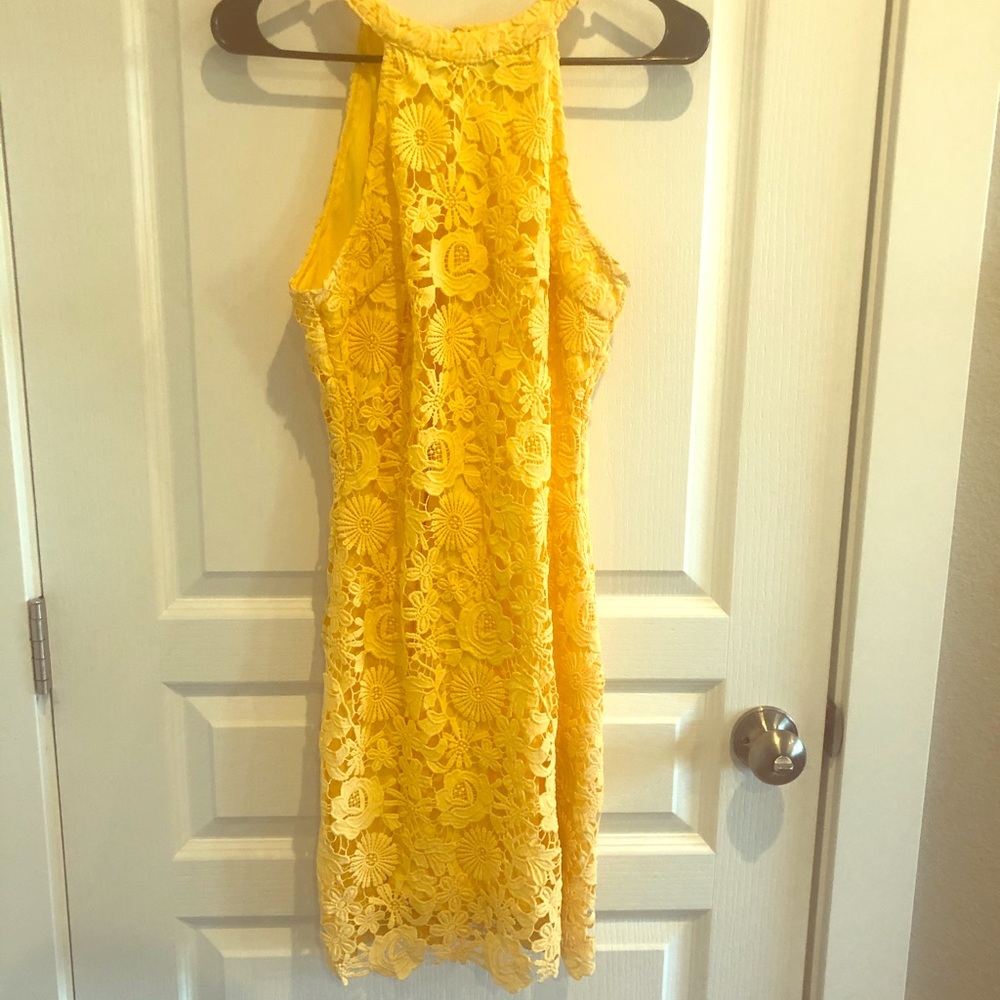 Yellow dress